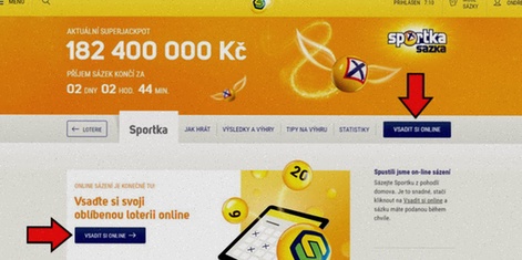 Sportka online registrace srovnání