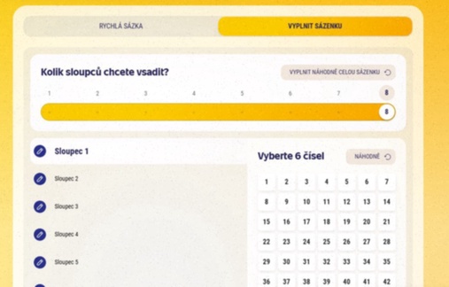 Sportka online 2026 přihlášení