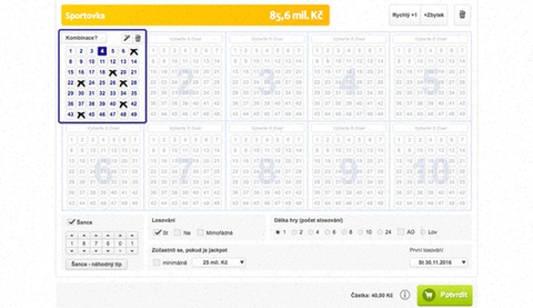 Sportka online mobil cz