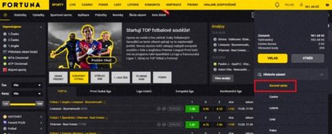 Tipsport live sázky
