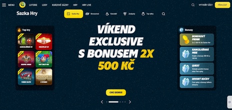 Nové sazka hry registrace online